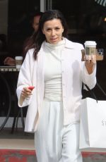 EVA LONGORIA Out Make-up-free at Beverly Glen Mall in Beverly Hills 02/16/2023