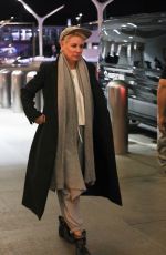 EVANGELINE LILLY at LAX Airport in Los Angeles 02/08/2023
