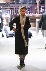 EVANGELINE LILLY at LAX Airport in Los Angeles 02/08/2023