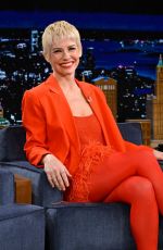 EVANGELINE LILLY at Tonight Show Starring Jimmy Fallon 02/09/2023
