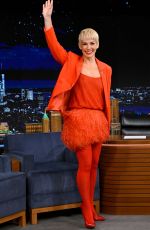 EVANGELINE LILLY at Tonight Show Starring Jimmy Fallon 02/09/2023