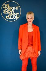 EVANGELINE LILLY at Tonight Show Starring Jimmy Fallon 02/09/2023