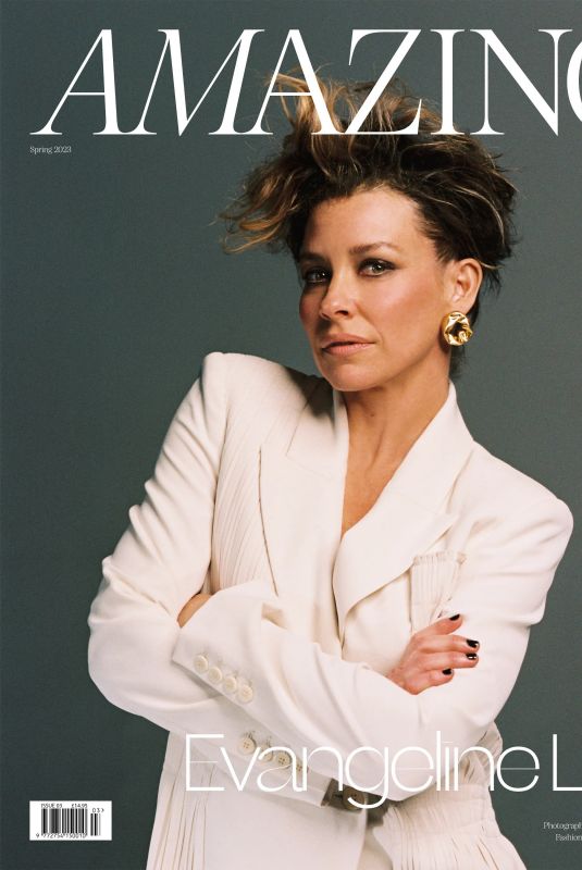 EVANGELINE LILLY on the Cover of Amazing Magazine, Spring 2023