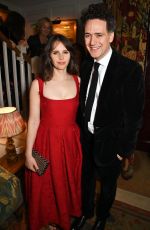 FELICITY JONES at Charles Finch & Chanel 2023 Pre-bafta Party in London 02/18/2023