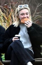 FLORENCE PUGH Out with Her Brother in London 02/20/2023