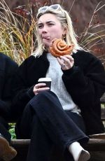 FLORENCE PUGH Out with Her Brother in London 02/20/2023