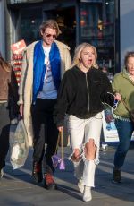 FLORENCE PUGH and Charlie Gooch Out in London 02/25/2023