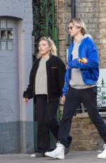 FLORENCE PUGH and Charlie Gooch Out on Valentine