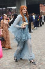 FLORENCE WELCH at Gucci Show at Milan Fashion Week 02/24/2023