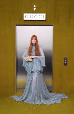 FLORENCE WELCH at Gucci Show at Milan Fashion Week 02/24/2023