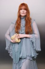 FLORENCE WELCH at Gucci Show at Milan Fashion Week 02/24/2023