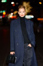 FRIDA AASEN Night Out in New York 02/13/2023