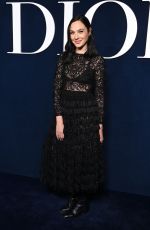 GAL GADOT at Christian Dior Fashion Show in Paris 02/28/2023