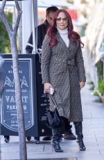 GARCELLE BEAUVAIS Out for Lunch at Avra Restaurant in Beverly Hills 02/15/2023