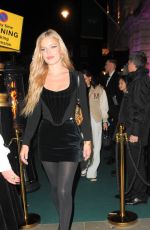 GEORGIA MAY JAGGER Leaves Warner Records Birt Awards Afterparty in London 02/11/2023