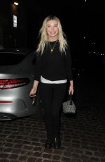GEORGIA TOFFOLO Leaves Chiltern Firehouse in London 02/14/2023