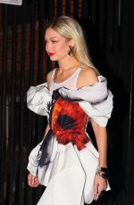 GIGI HADID Heading to Zero Bond for a Private Party in New York 02/27/2023