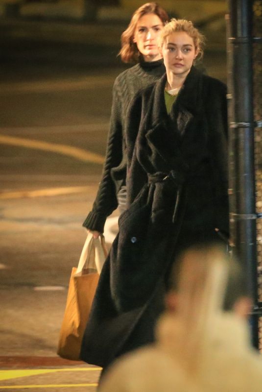 GIGI HADID Out and About in New York 02/20/2023