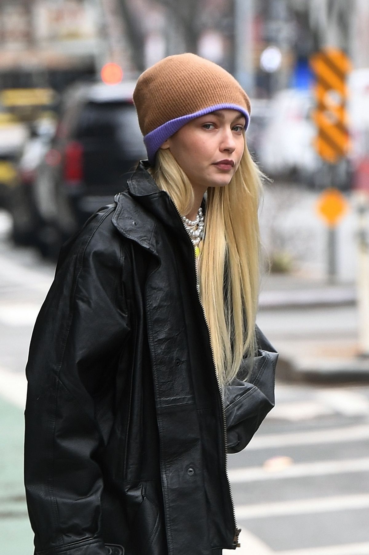 GIGI HADID Out and About in New York 02/21/2023 – HawtCelebs