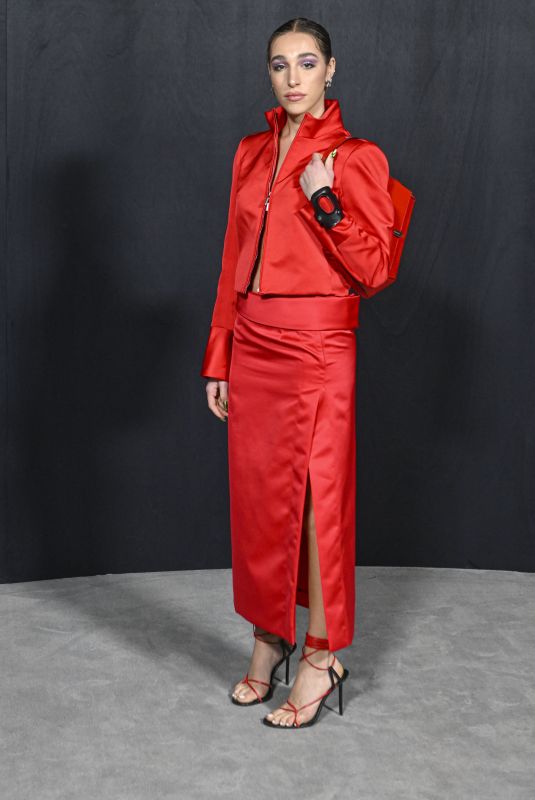 GINEVRA MAVILLA at Ferragamo Show at Milan Fashion Week 02/25/2023