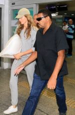 GISELE BUNDCHEN Arrives at International Airport in Rio de Janeiro 02/18/2023