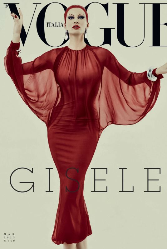 GISELE BUNDCHEN for Vogue Magazine, Italy March 2023