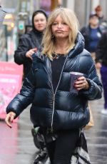GOLDIE HAWN Out and About in New York 02/17/2023