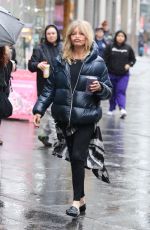 GOLDIE HAWN Out and About in New York 02/17/2023