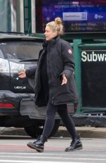 GRETA GERWIG Out and About in New York 02/07/2023