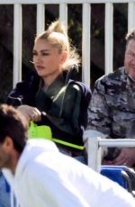 GWEN STEFANI and Blake Shelton Out in Los Angeles 02/26/2023