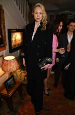 GWENDOLIN CHRISTIE at Charles Finch & Chanel 2023 Pre-bafta Party in London 02/18/2023
