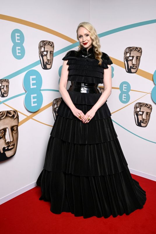 GWENDOLIN CHRISTIE at EE Bafta Film Awards 2023 in London 02/19/2023