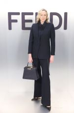 GWENDOLIN CHRISTIE at Fendi Fashion Show at MFW in Milan 02/22/2023