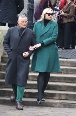 GWENDOLIN CHRISTIE at Memorial Service to Honour and Celebrate the Life of Vivienne Westwood in London 02/16/2023