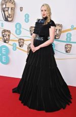 GWENDOLINE CHRISTIE at EE Bafta Film Awards 2023 in London 02/19/2023