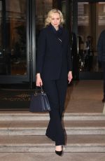 GWENDOLINE CHRISTIE Out at Milan Fashion Week in Milan 02/22/2023