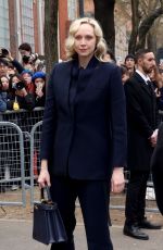 GWENDOLINE CHRISTIE Out at Milan Fashion Week in Milan 02/22/2023