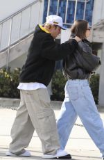 HAILEY and Justin BIEBER Heading to Lunch in West Hollywood 02/03/2023