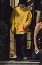 HAILEY and Justin BIEBER Leaves a Party at 22 Grosvenor Square in London 02/22/2023
