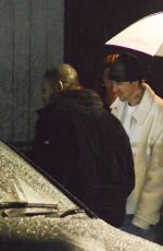 HAILEY and Justin BIEBER Leaves Chiltern Firehouse in London 02/21/2023
