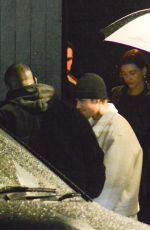 HAILEY and Justin BIEBER Leaves Chiltern Firehouse in London 02/21/2023