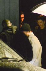 HAILEY and Justin BIEBER Leaves Chiltern Firehouse in London 02/21/2023