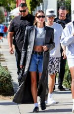 HAILEY and Justin BIEBER Leaves Great White in Los Angeles 02/10/2023