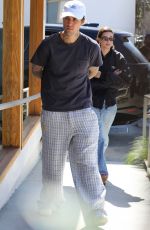 HAILEY and Justin BIEBER Leaves Republique After Lunch in West Hollywood 02/19/2023