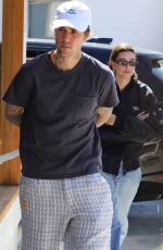 HAILEY and Justin BIEBER Leaves Republique After Lunch in West Hollywood 02/19/2023
