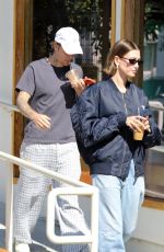HAILEY and Justin BIEBER Leaves Republique After Lunch in West Hollywood 02/19/2023