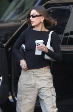 HAILEY BIEBER and JUSTINE SKYE Leaves Great White in West Hollywood 02/07/2023