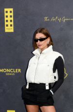 HAILEY BIEBER at Moncler Presents: The Art of Genius in London 02/20/2023