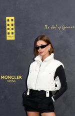 HAILEY BIEBER at Moncler Presents: The Art of Genius in London 02/20/2023