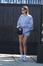 HAILEY BIEBER Heading to Pilates in Los Angeles 02/09/2023